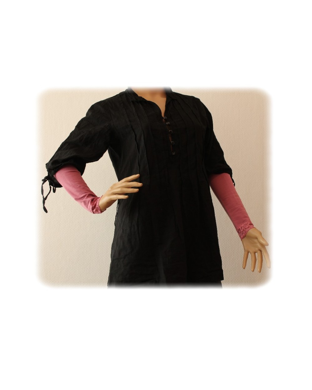 Manchette courte dentelle