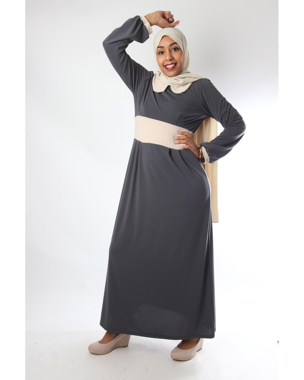 Robe CLAUDINE BICOLORE