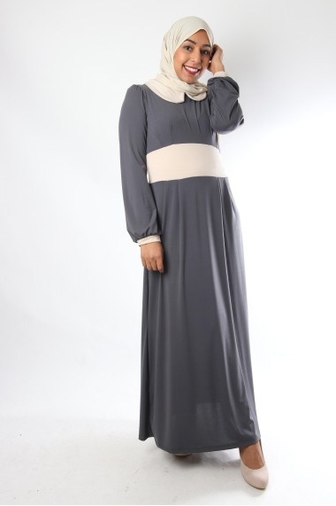 Robe CLAUDINE BICOLORE