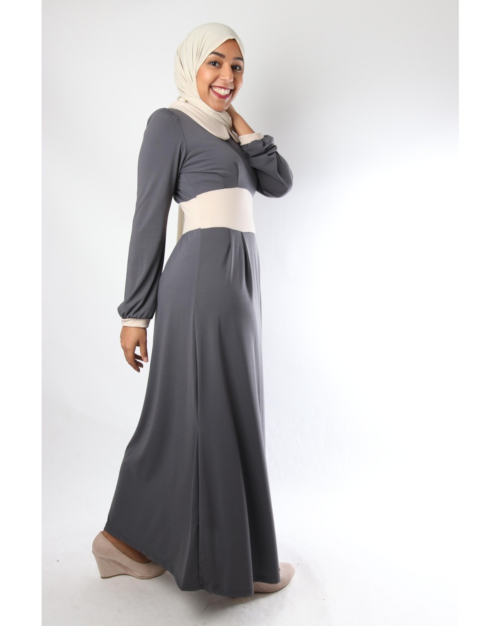 Dress CLAUDINE BICOLORE