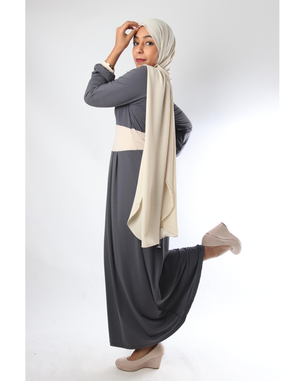 Dress CLAUDINE BICOLORE