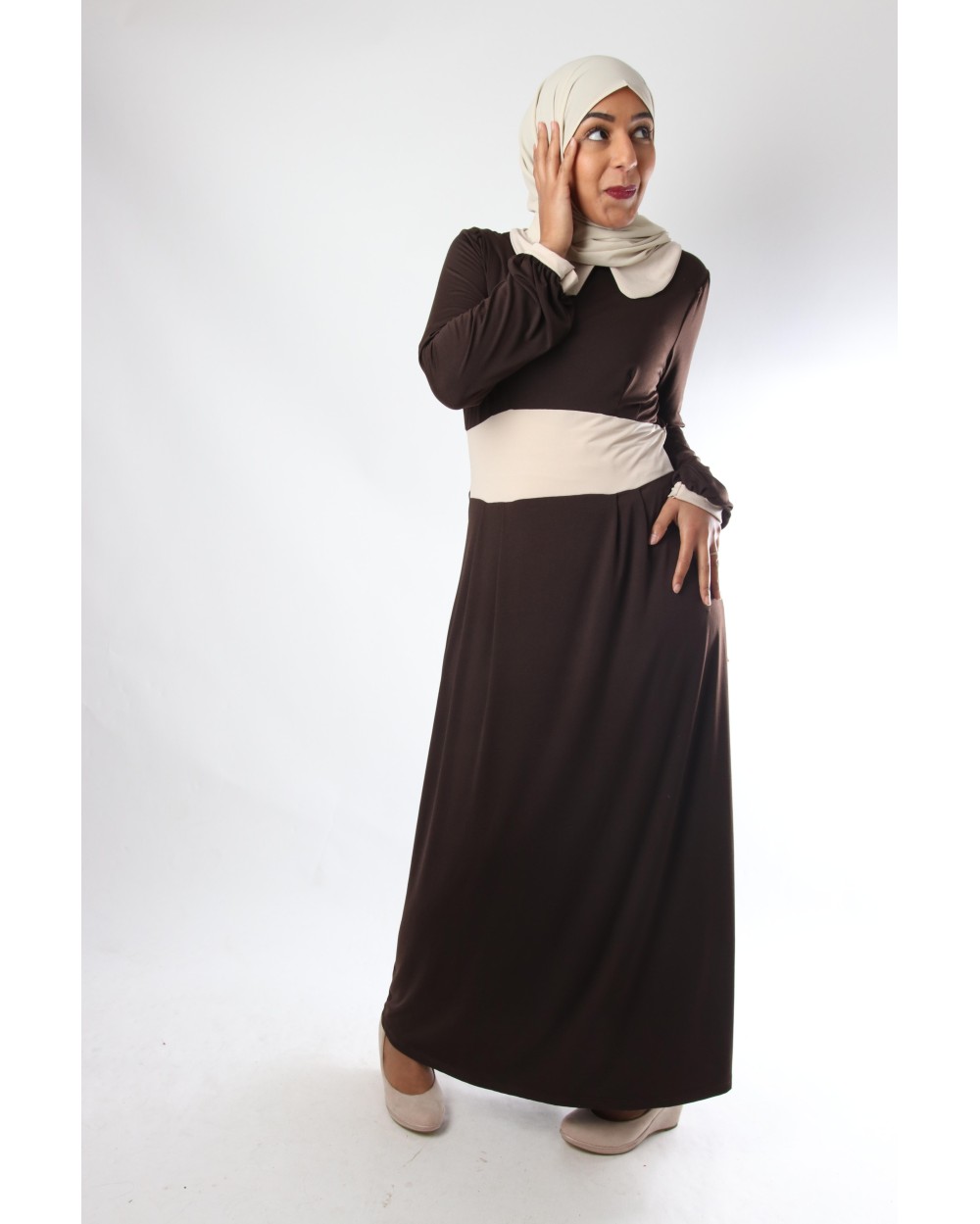 Dress CLAUDINE BICOLORE