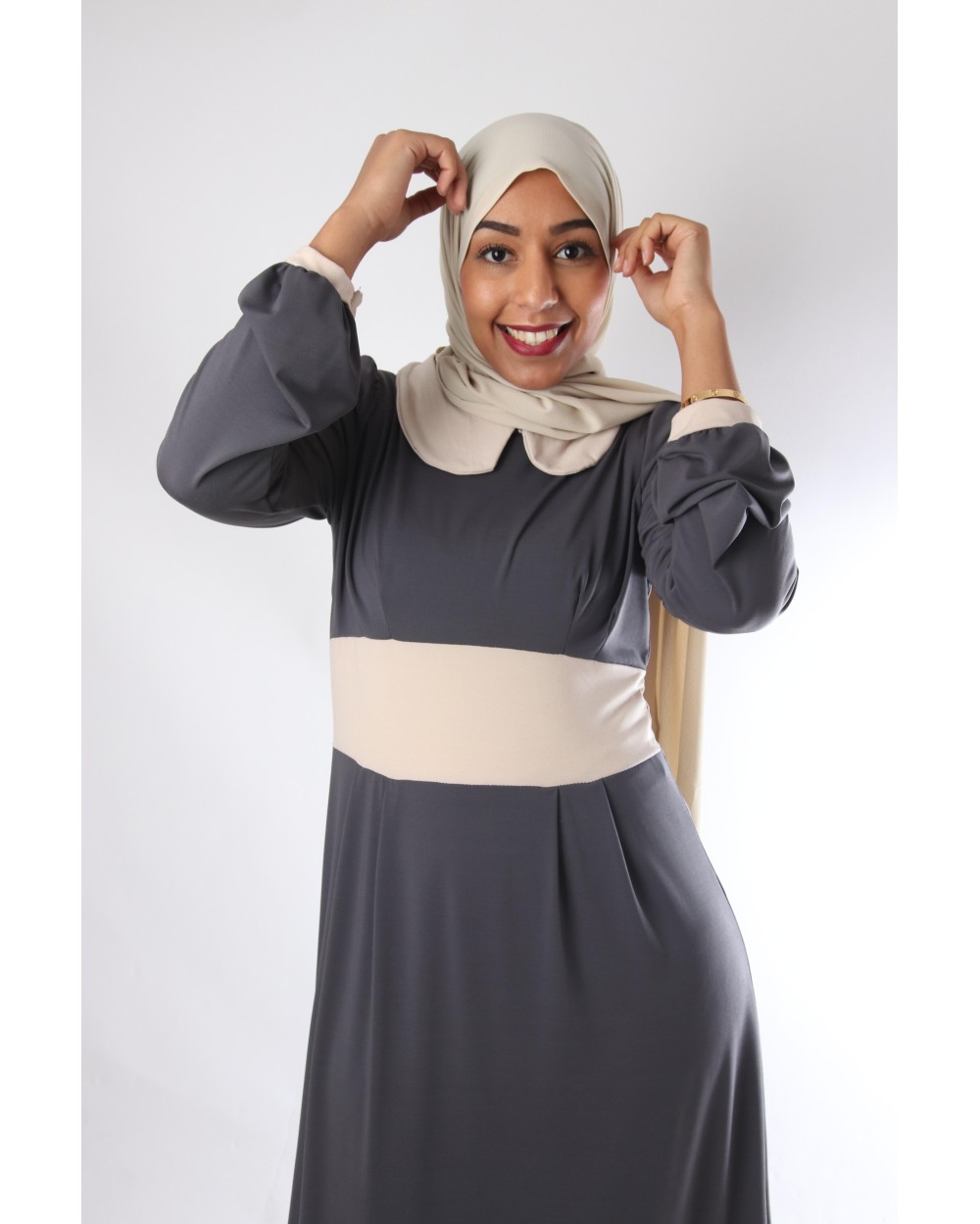 Dress CLAUDINE BICOLORE