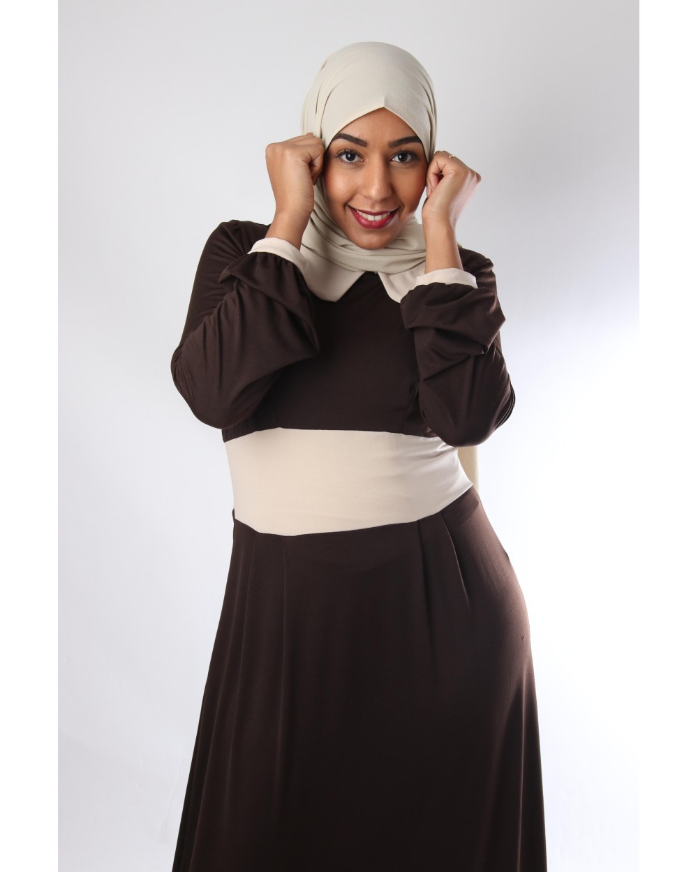 Robe CLAUDINE BICOLORE