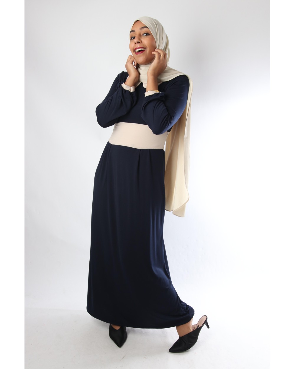 Robe CLAUDINE BICOLORE