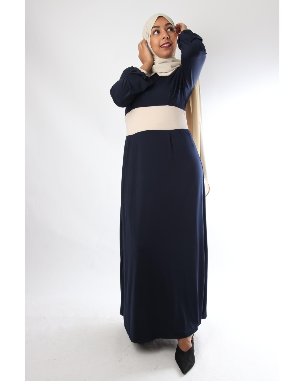 Robe CLAUDINE BICOLORE