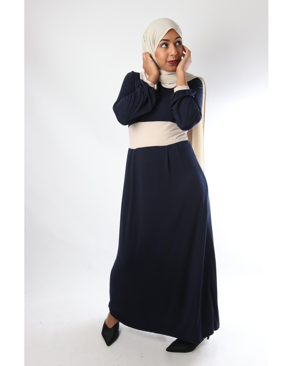 Robe CLAUDINE BICOLORE