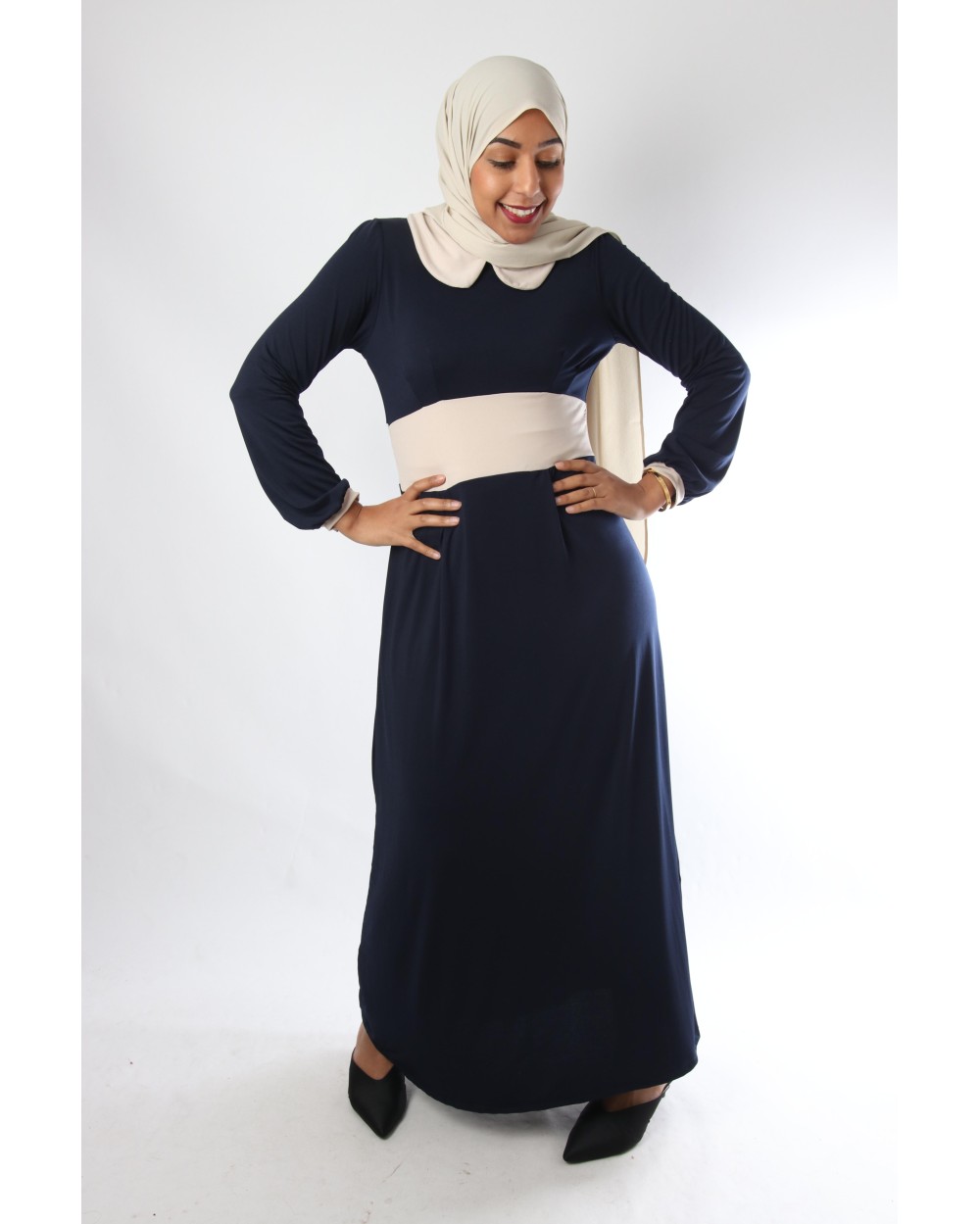 Robe CLAUDINE BICOLORE