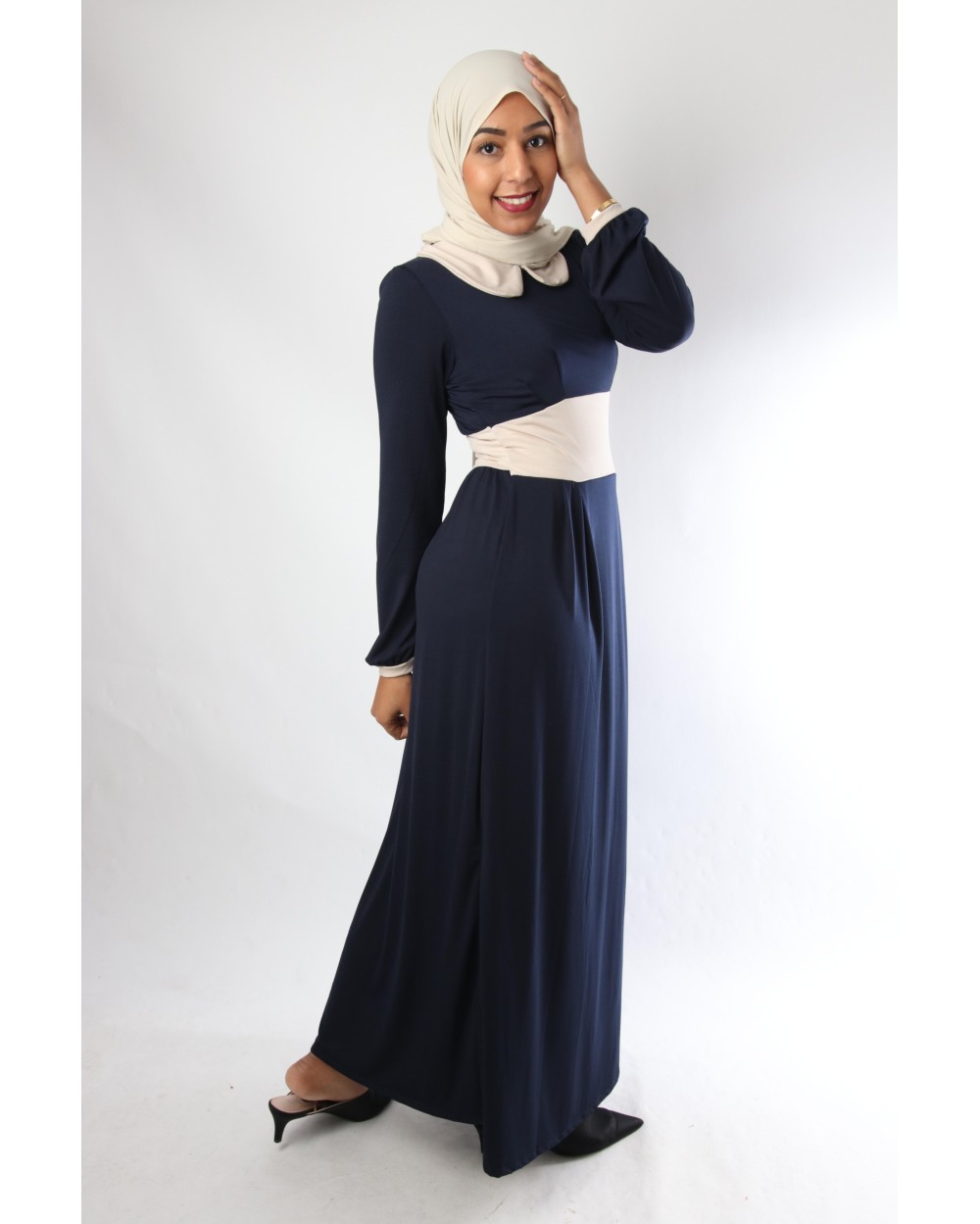 Dress CLAUDINE BICOLORE