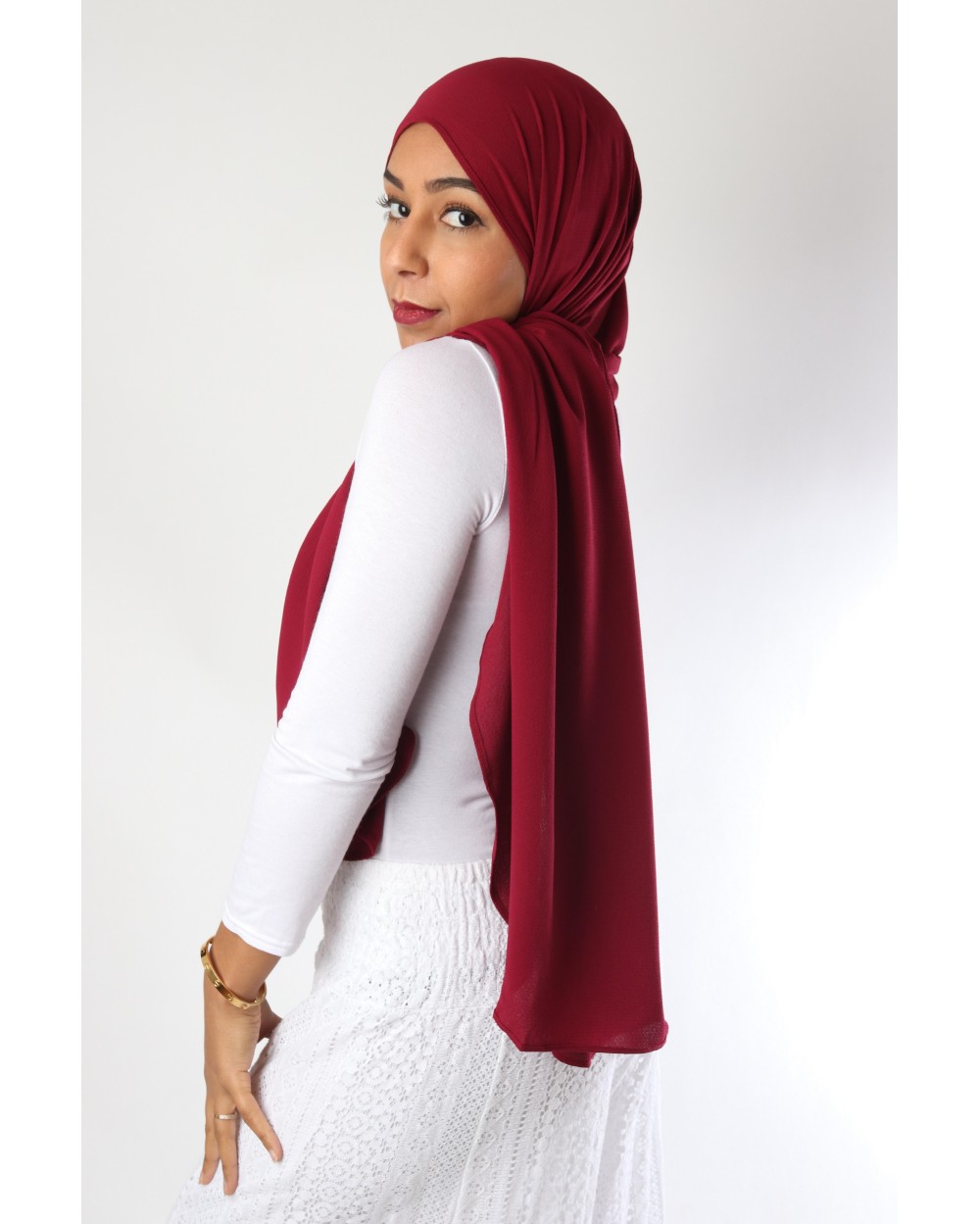 Premium crepe hijab