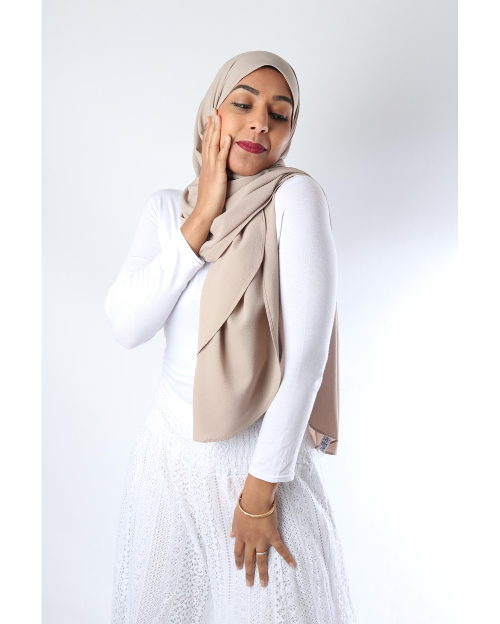 Premium crepe hijab