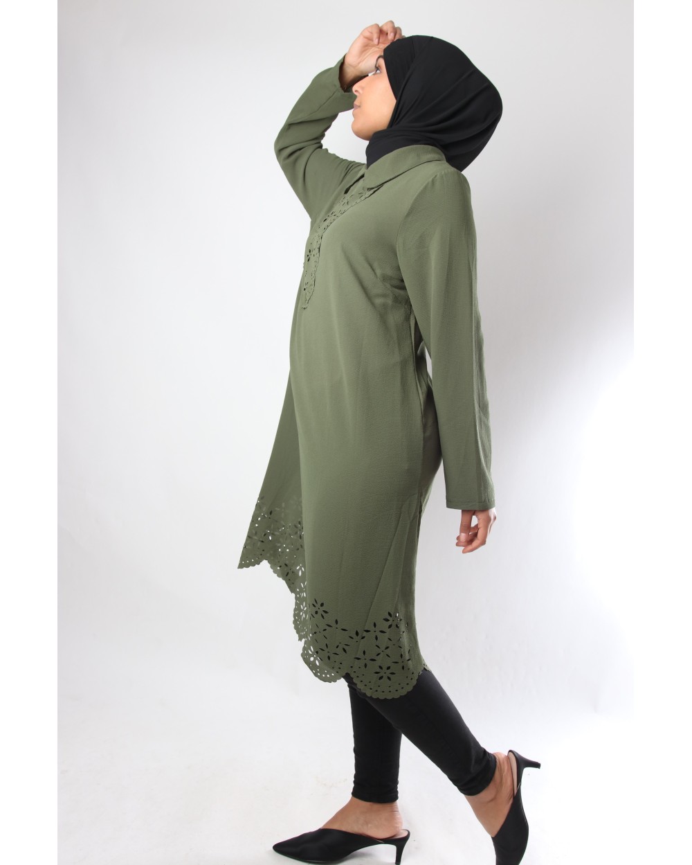 Tunique longue Western