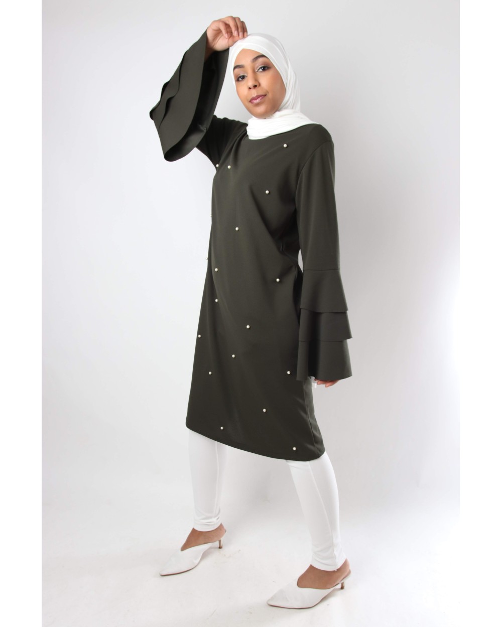 Bella tunic with 3 flying sleeves