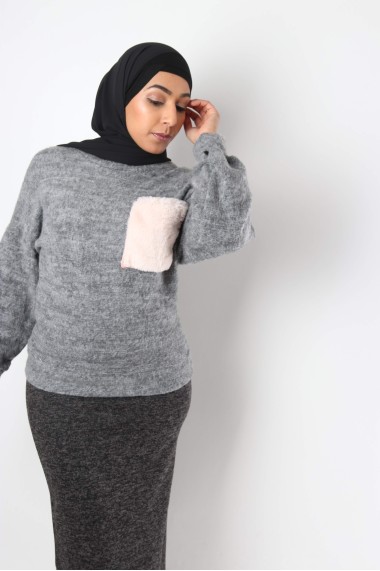 Cromignon sweater with pocket