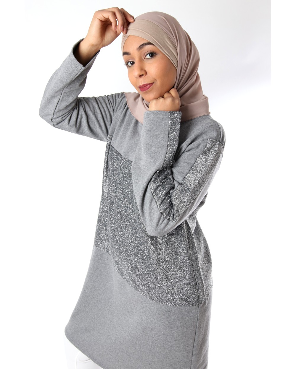 Maxi Pull Roadster avec paillettes incrustées