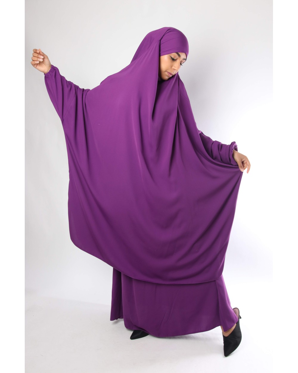 Demi-jilbab / Jupe évasée El Bassira Cubra