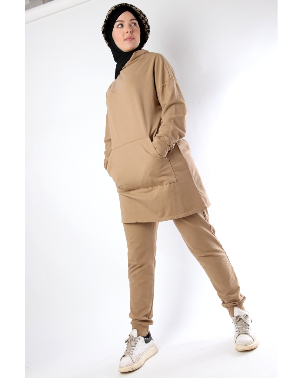 Ensemble Emina sport sweat col montant