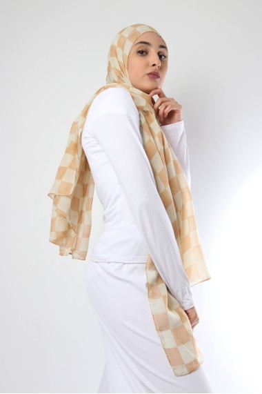 Hijab Damier