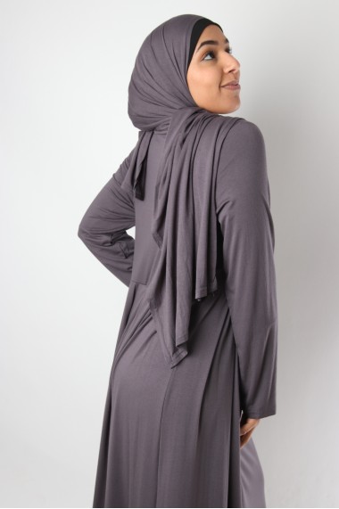 Hawa Dress integrated shawl