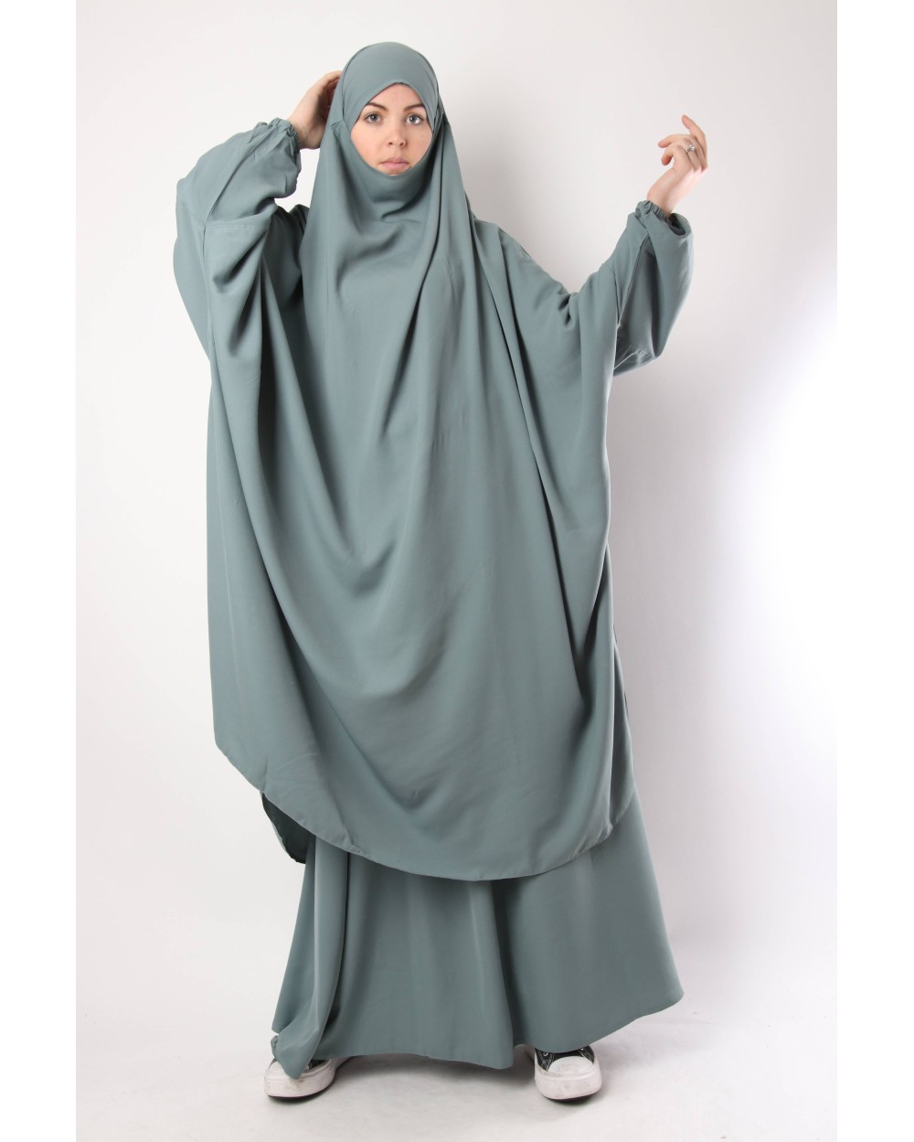 Demi-jilbab / Jupe évasée El Bassira Cubra