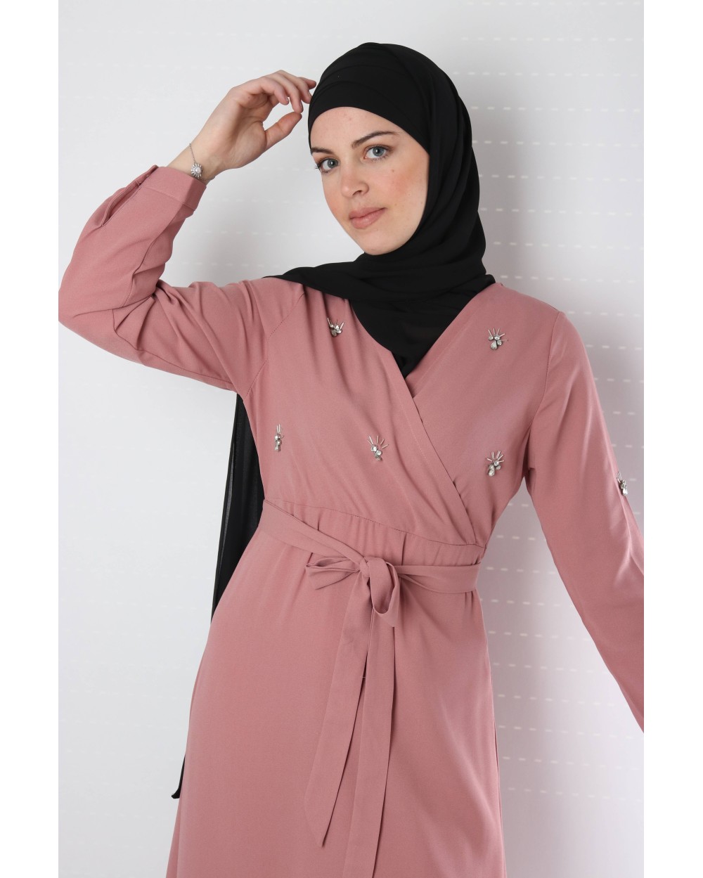 Robe Rudbeckie longue cache coeur