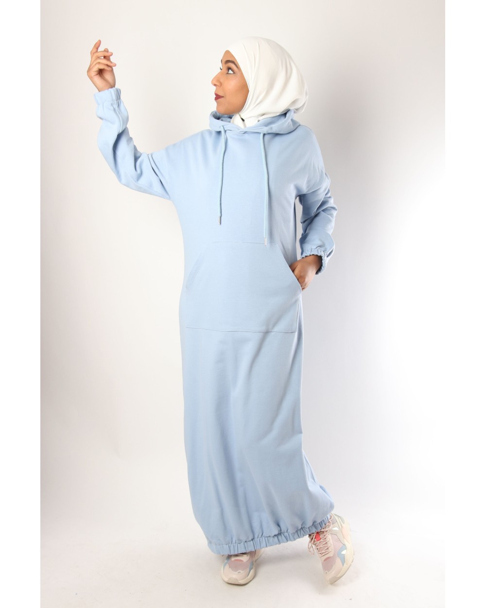 Robe sportwear Roumi capuche