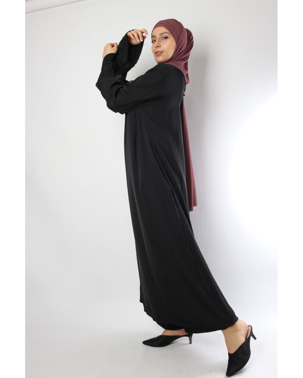 Abaya Kimono soyeux