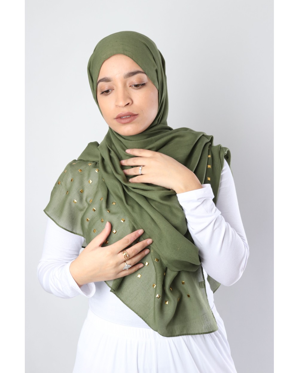 Maxi Hijab clou doré