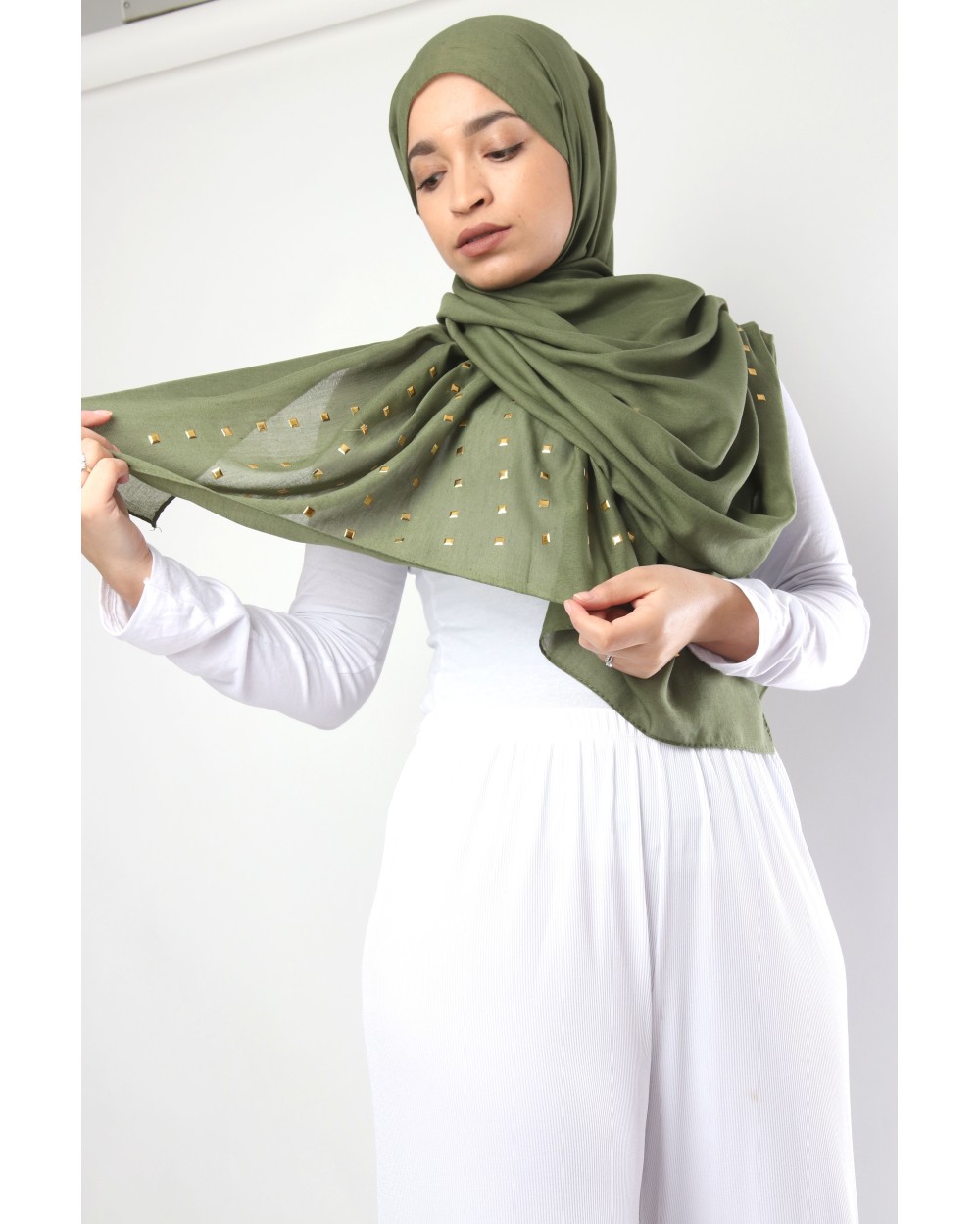 Maxi Hijab clou doré