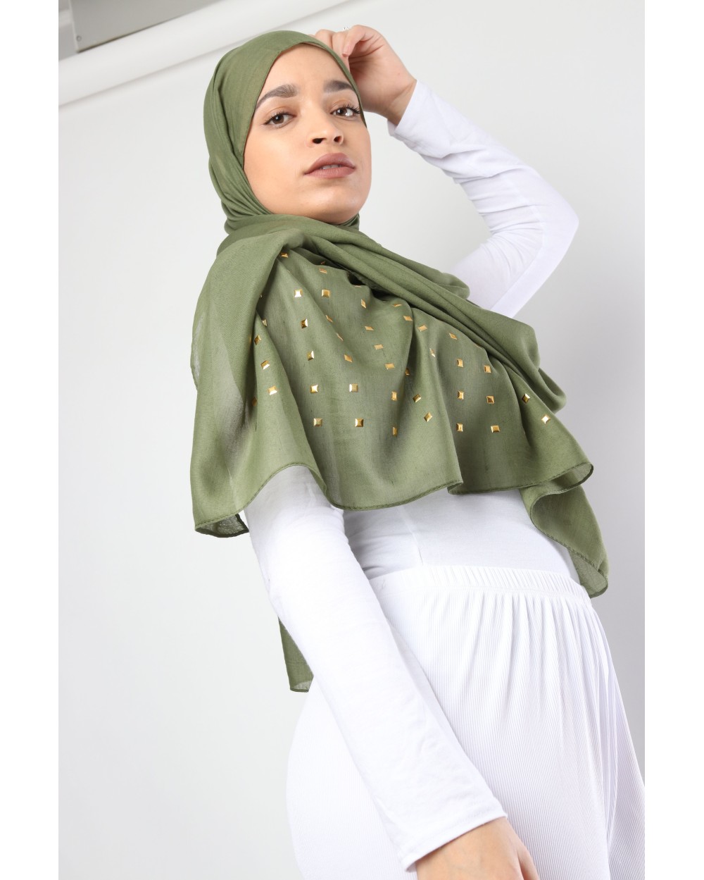 Maxi Hijab clou doré