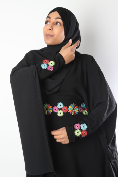 Abaya / Combi Sarwel Fleur