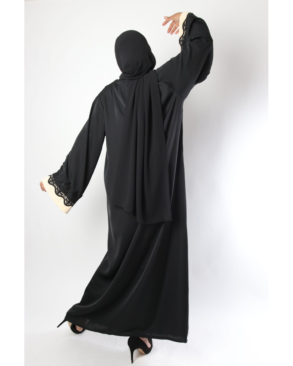 Abaya kimono silk touch