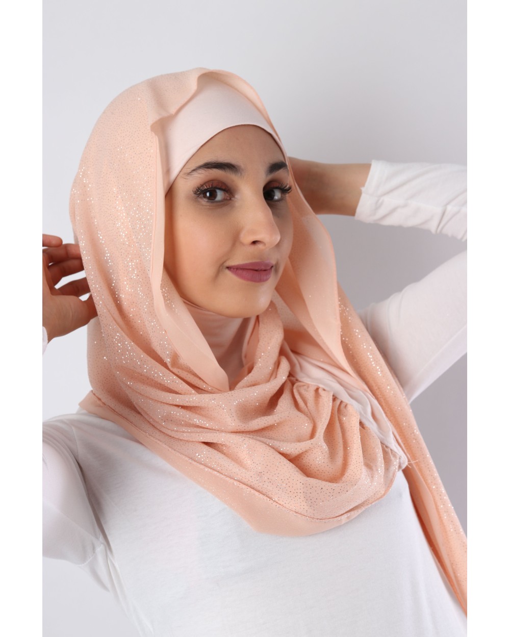 Hijab Easy glitter ready to wear