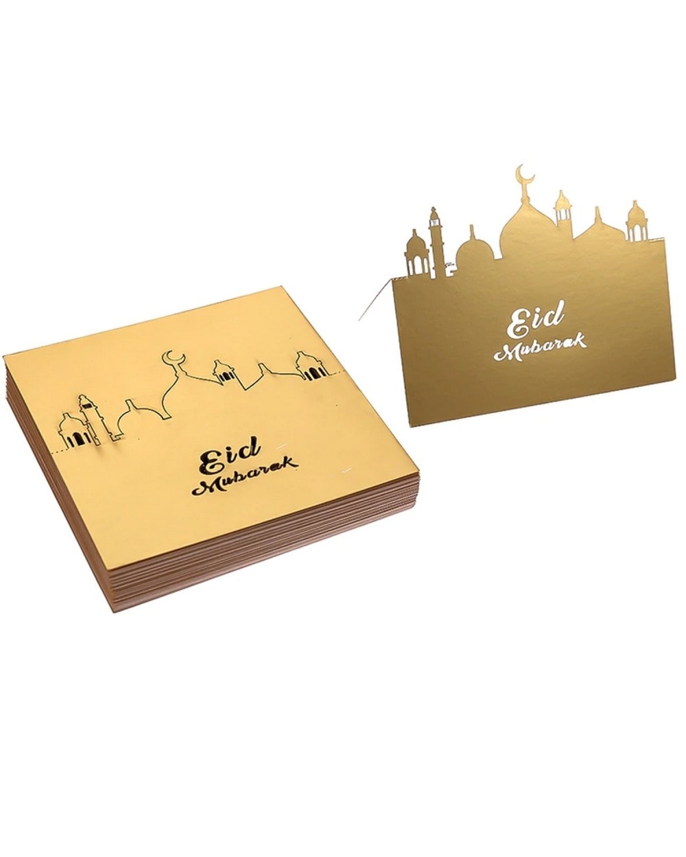 Eid Mubarak Decorative Sign set of 10