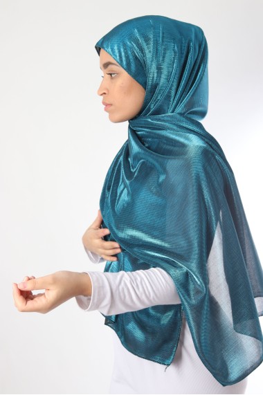 Hijab effet métalisé