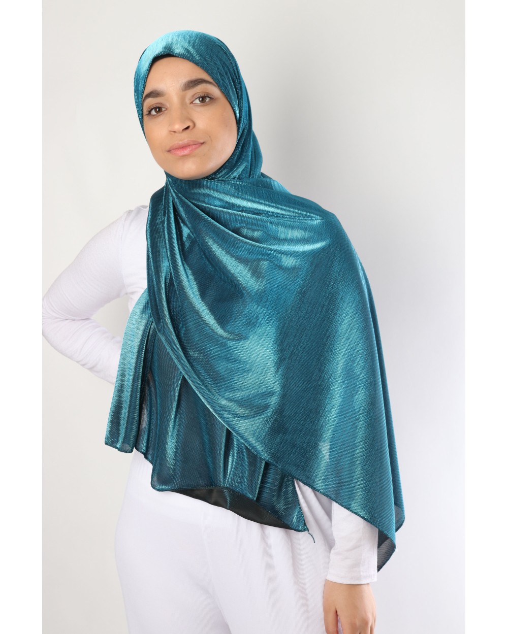 Hijab effect metallic