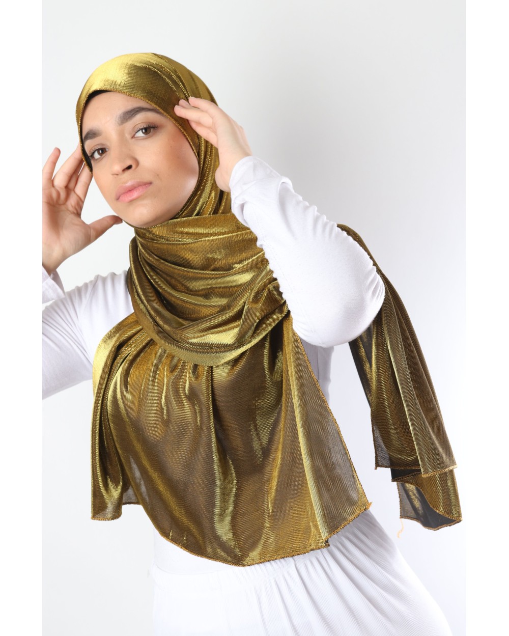 Hijab effect metallic