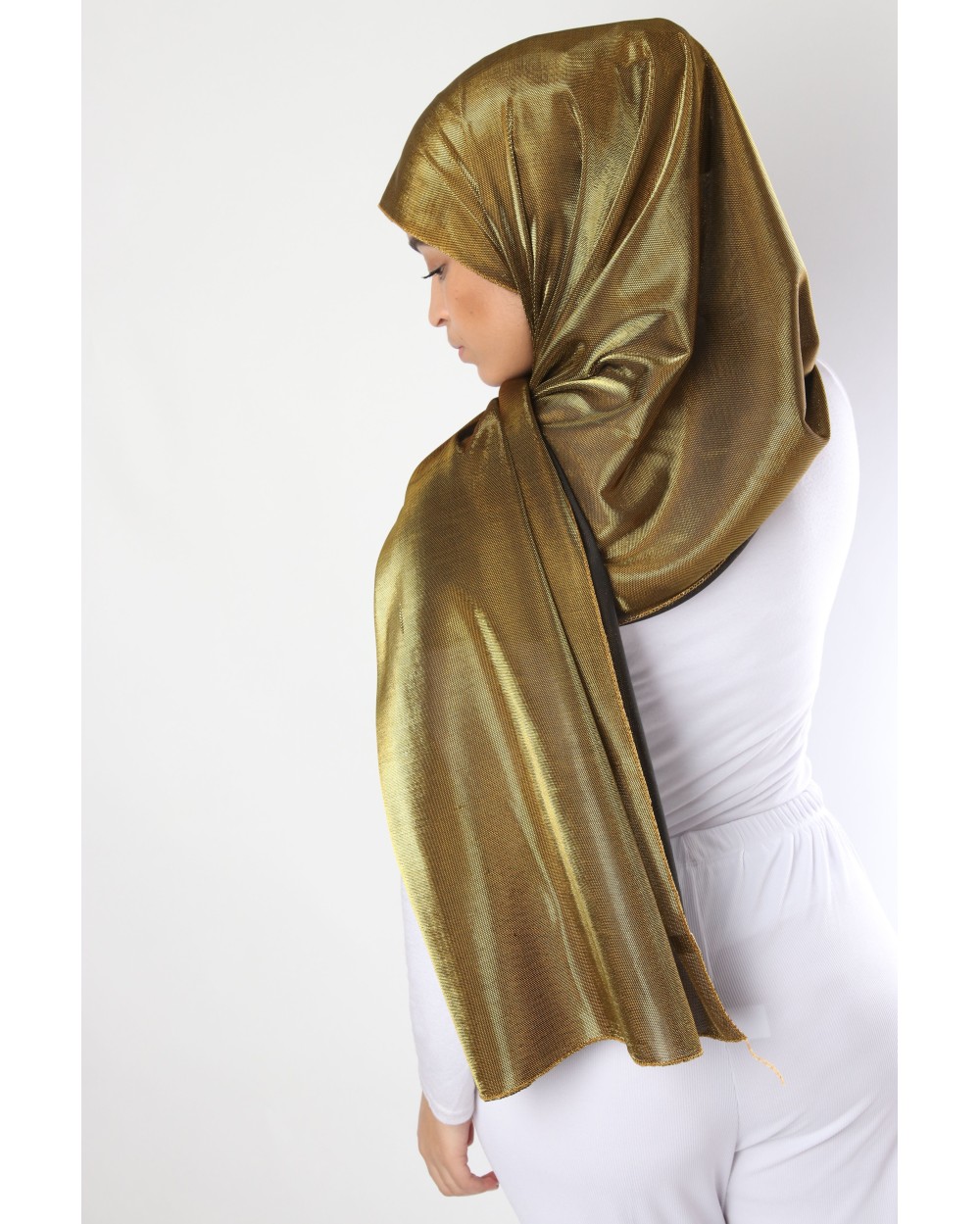Hijab effet métalisé