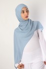 Hijab mousseline rectangle Nissa 175