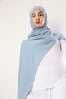 Hijab mousseline rectangle Nissa 175