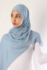 Hijab mousseline rectangle Nissa 175
