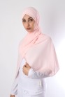 Hijab mousseline rectangle Nissa 175