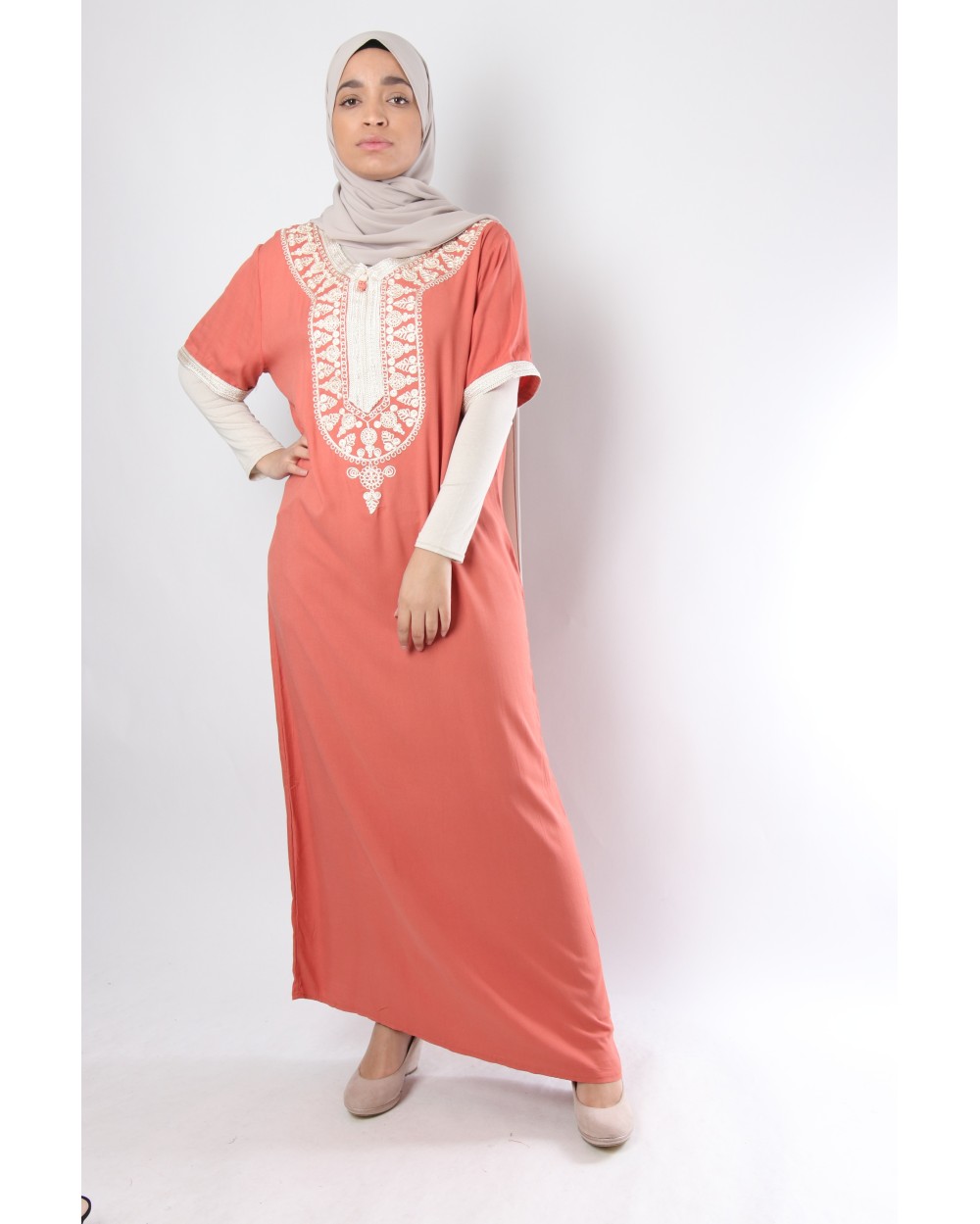 Gandoura oriental abaya Ouassila