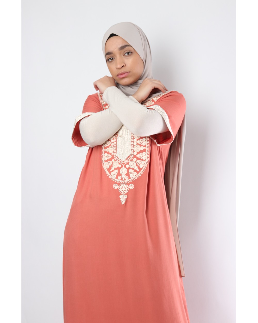 Gandoura oriental abaya Ouassila