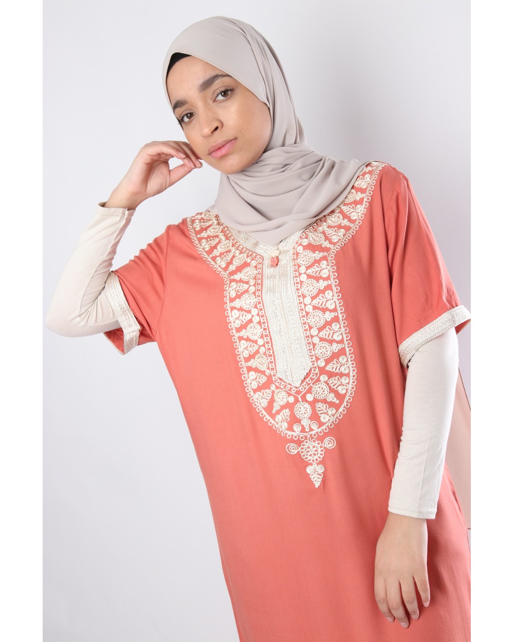 Gandoura oriental abaya Ouassila