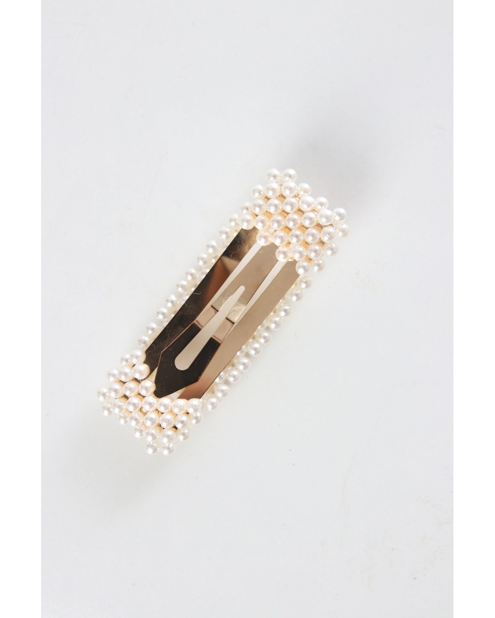 Pearl clip barrette