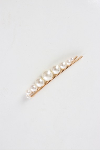 Barrette perles