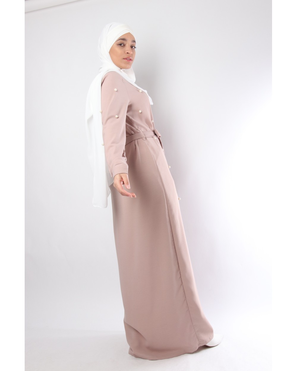 Megan kimono with pearl