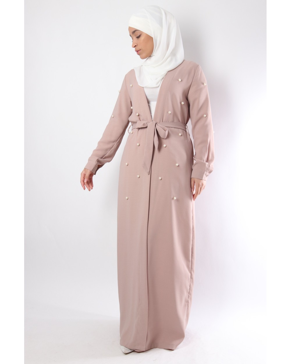 Megan kimono with pearl