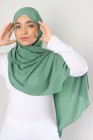 Hijab mousseline rectangle Nissa 175